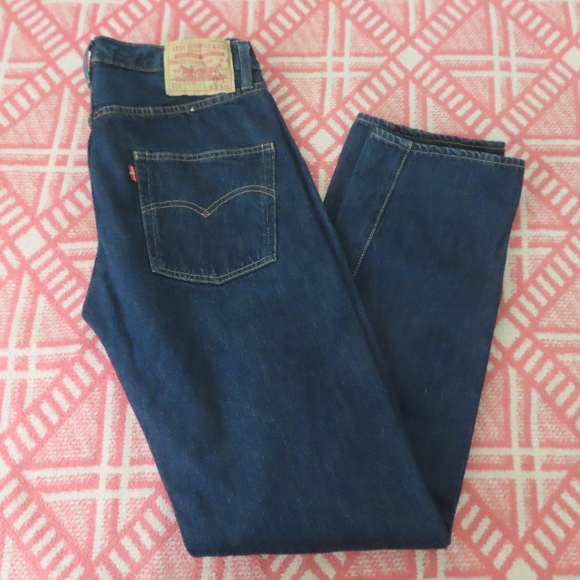 LEVI LVC 501XX VINTAGE BIG E JEANS 33 × 34 SELVEDGE (31x31.5) - Picture 3 of 12